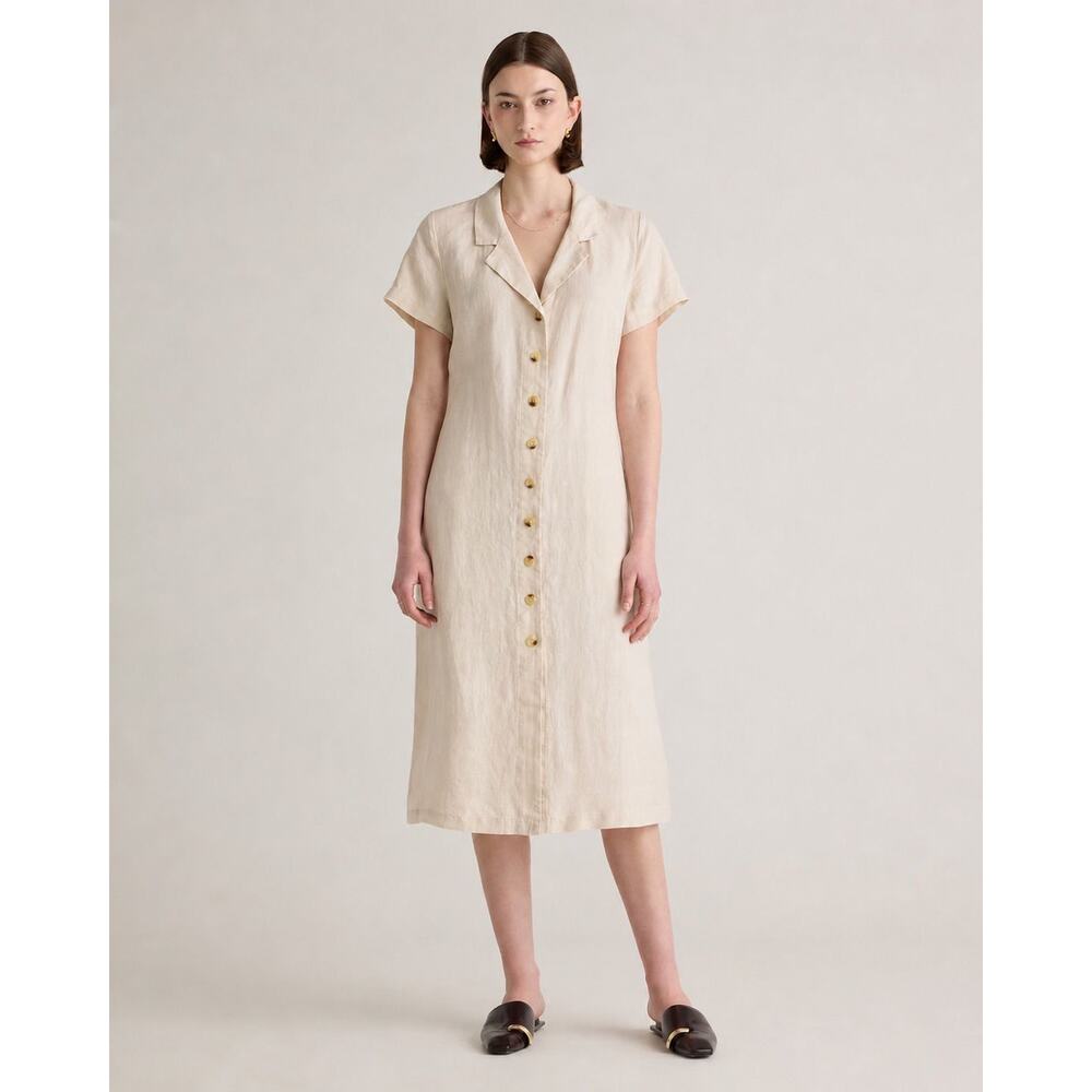 Quince 100% European Linen Dress Size Small